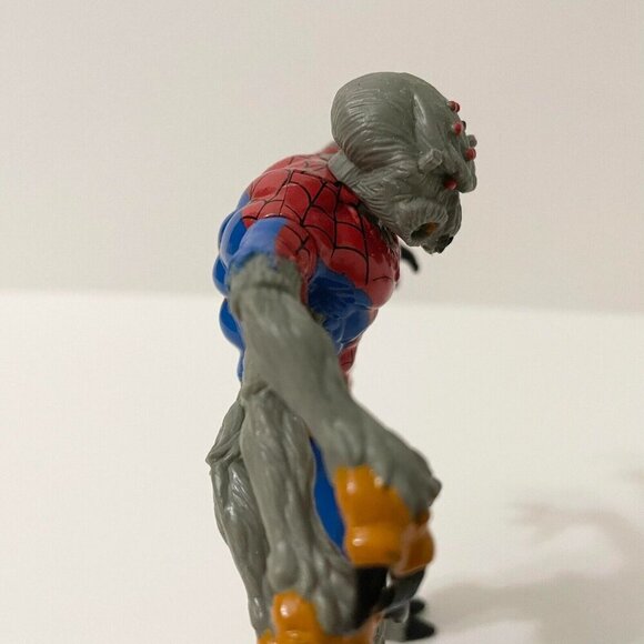Vintage 1995 Manspider Spiderman Action Figure Marvel Toy Incomplete - Picture 15 of 16